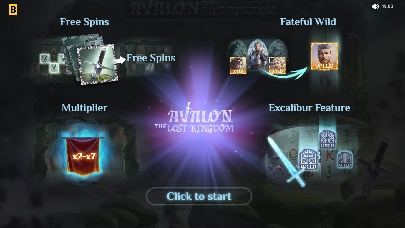 Game Avalon: The Lost Kingdom — BGaming. Play for free