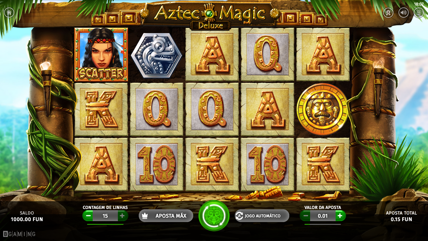 Game Aztec Magic Deluxe — BGaming. Play for free