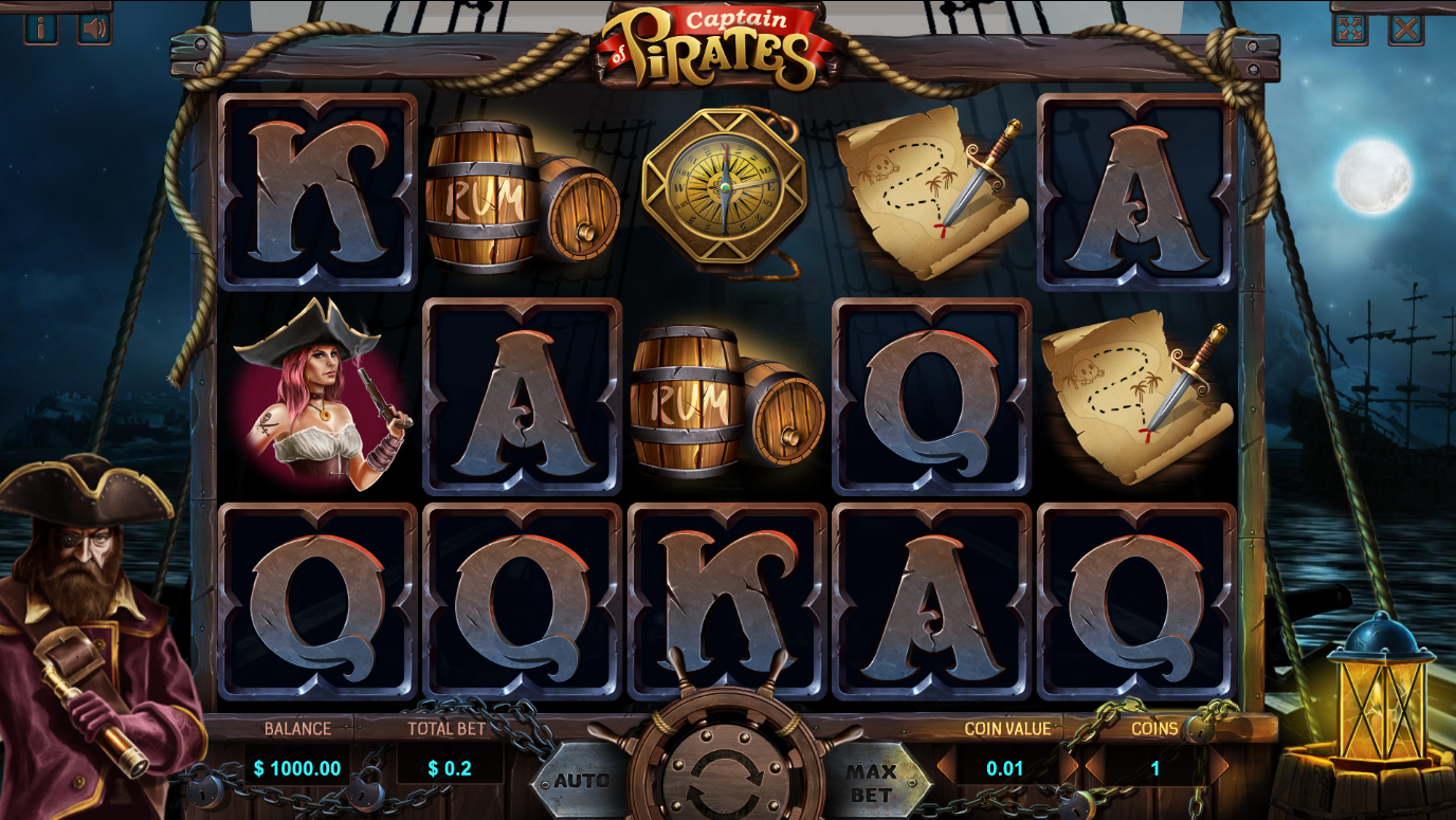 Game Captain Of Pirates – Charismatic. Play for free