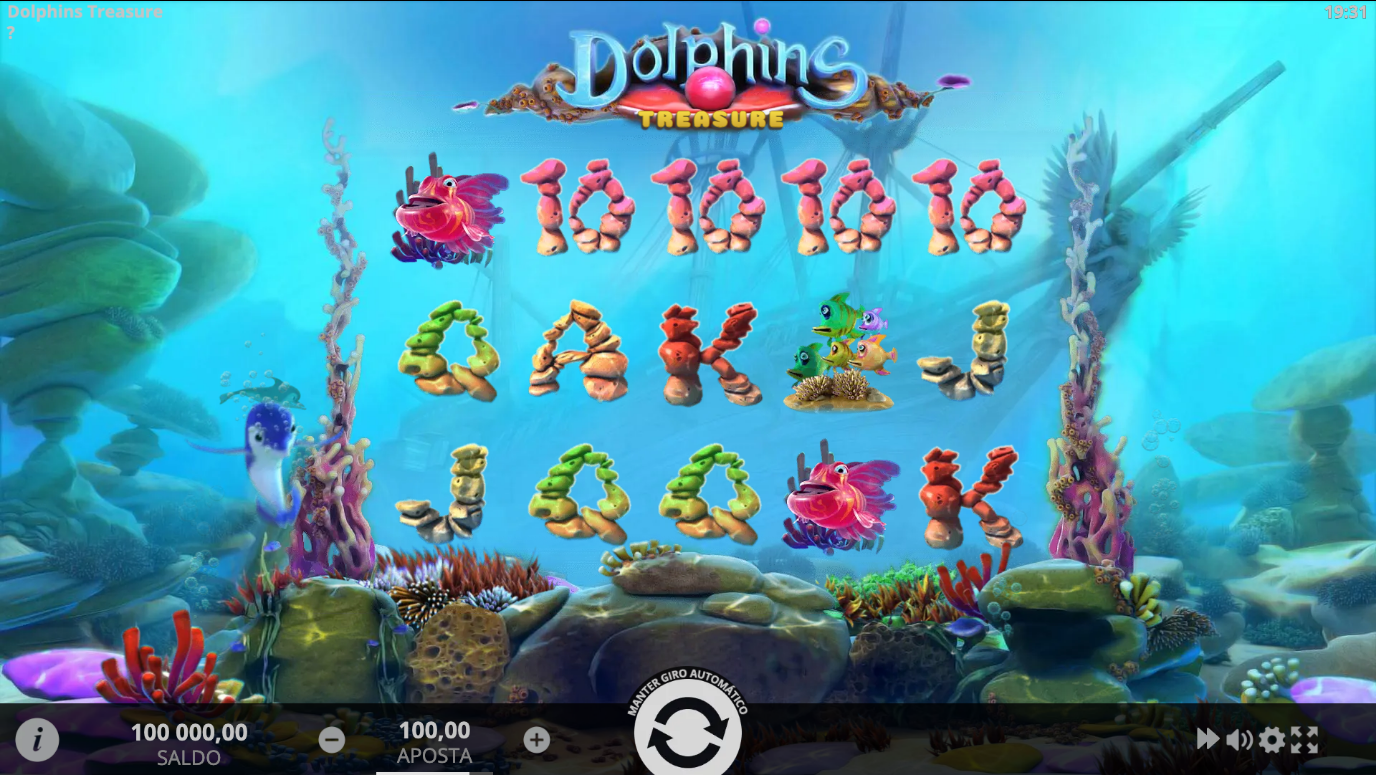 Game Dolphins Treasure — Evoplay. Play for free