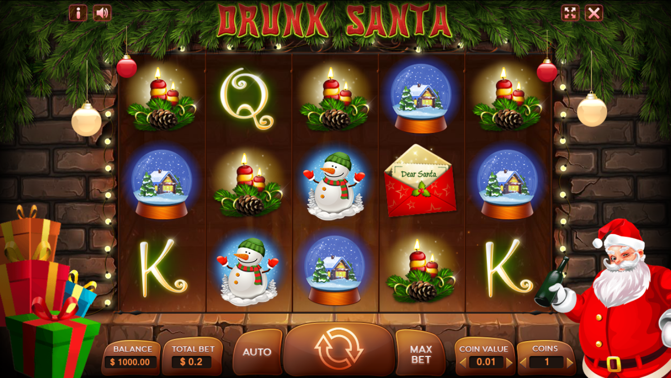 Game Drunk santa – Charismatic. Play for free