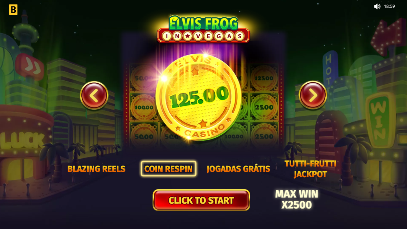 Game Elvis Frog in Vegas – BGaming. Play for free