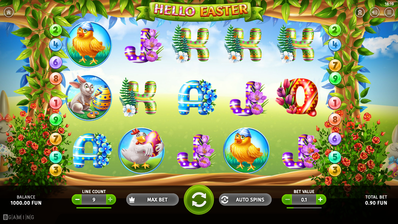 Game Hello Easter — BGaming. Play for free