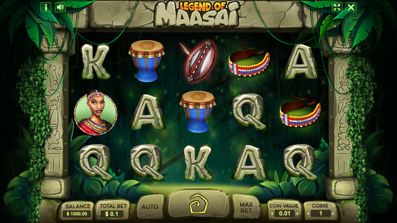 Game Legend of Maasai — Charismatic. Play for free