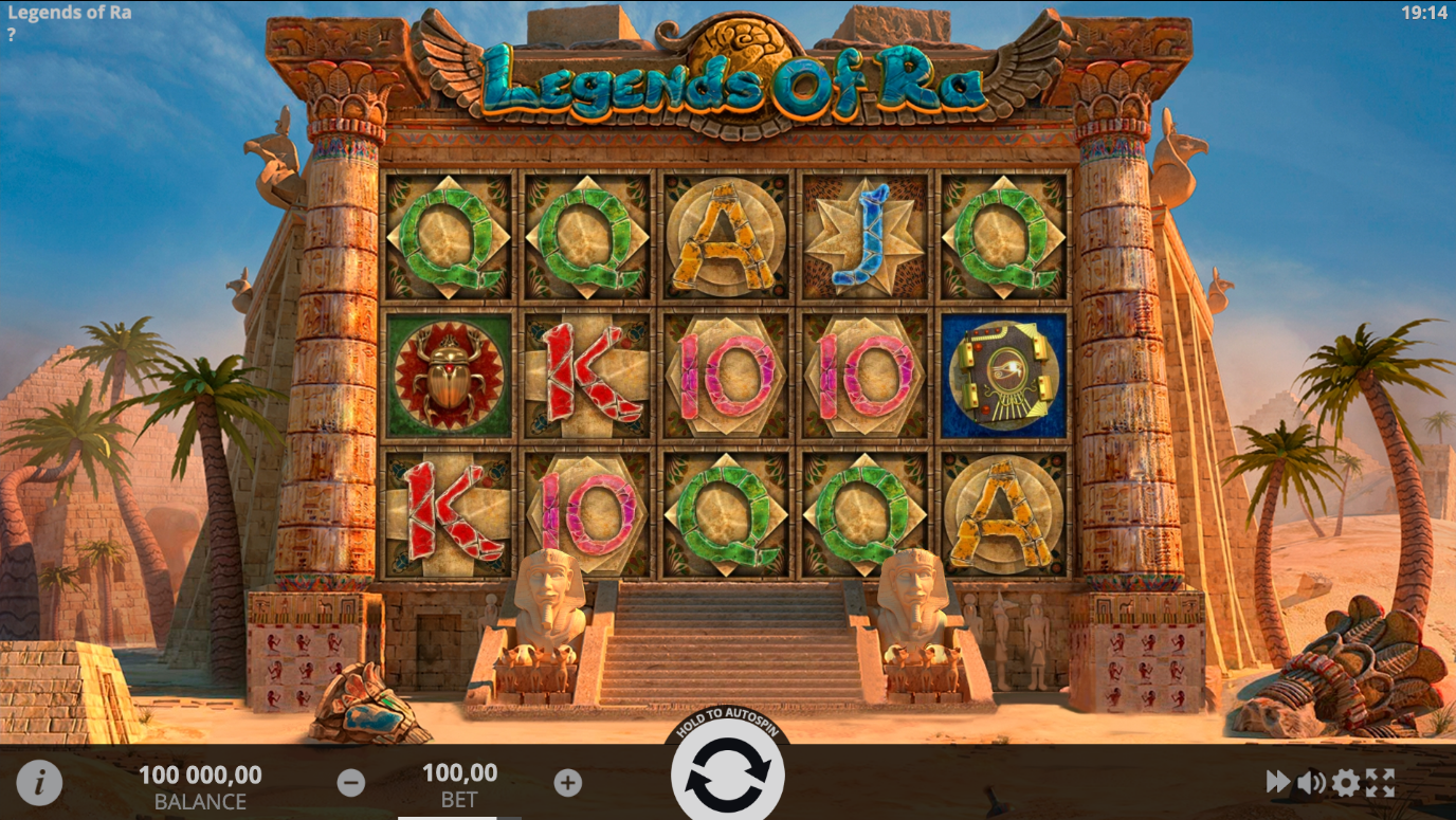 Game Legend of Ra — Evoplay. Play for free