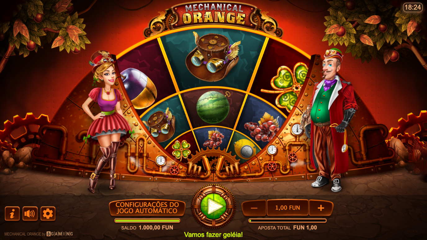 Game Mechanical Orange — BGaming. Play for free