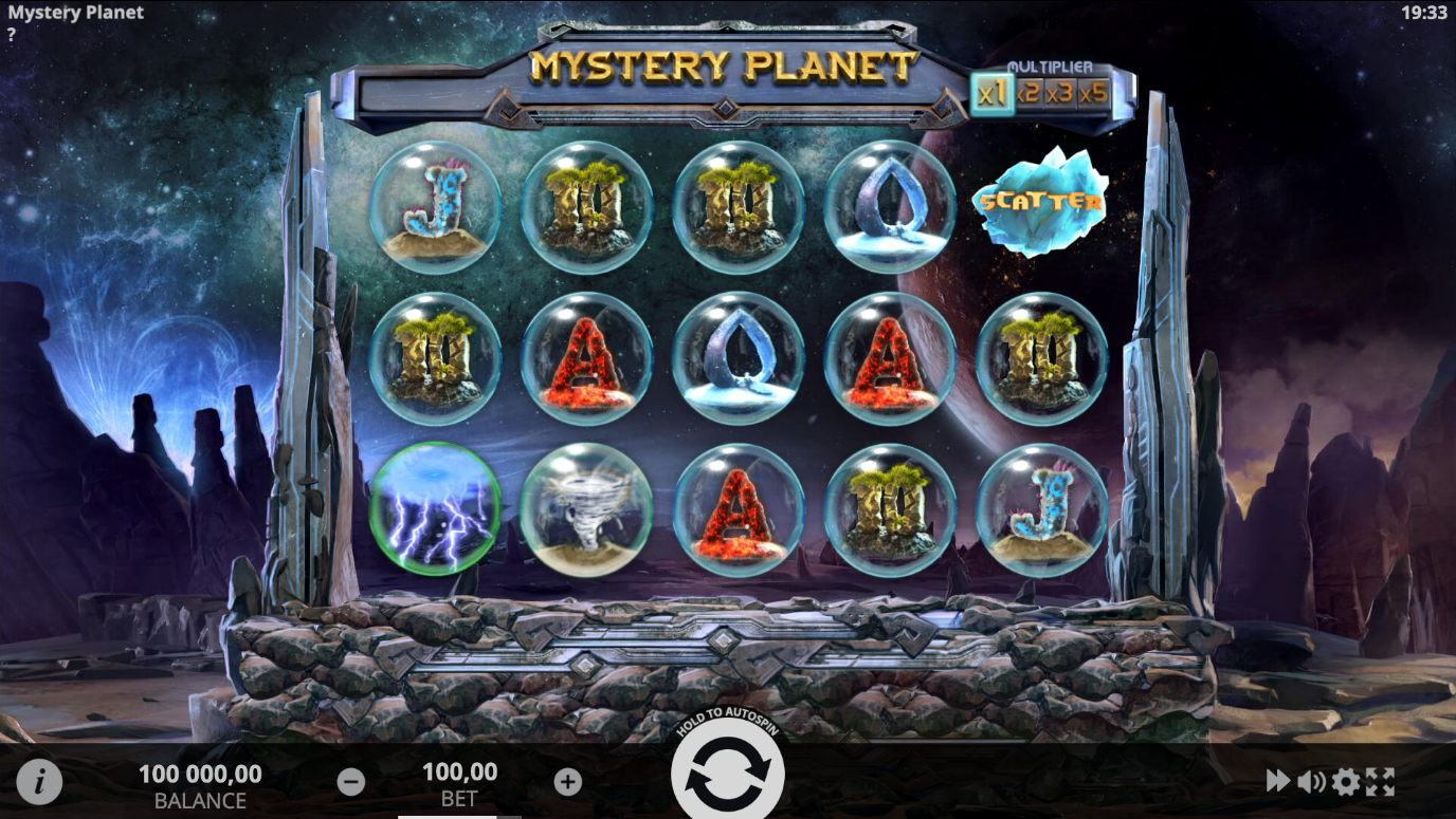 Game Mystery Planet – Evoplay. Play for free