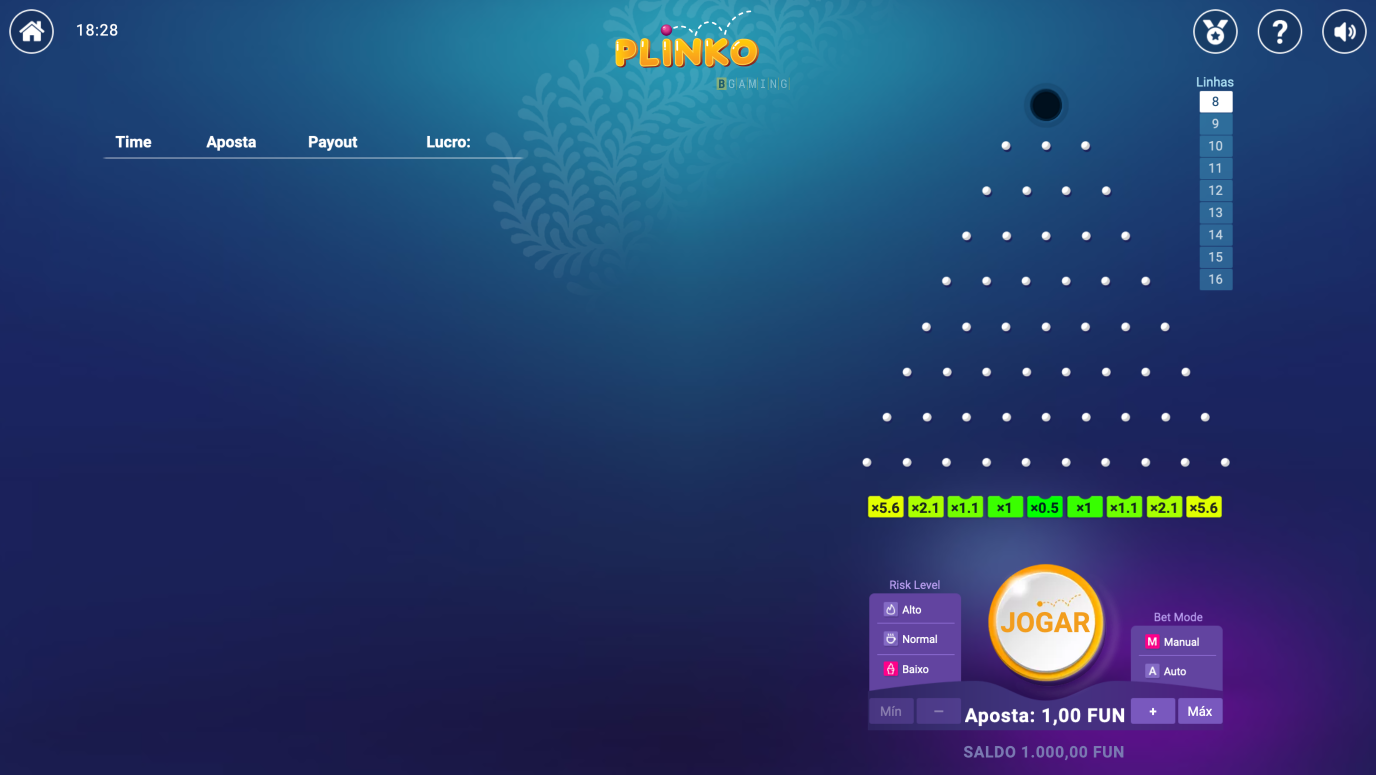 Game Plinko – BGaming. Play for free