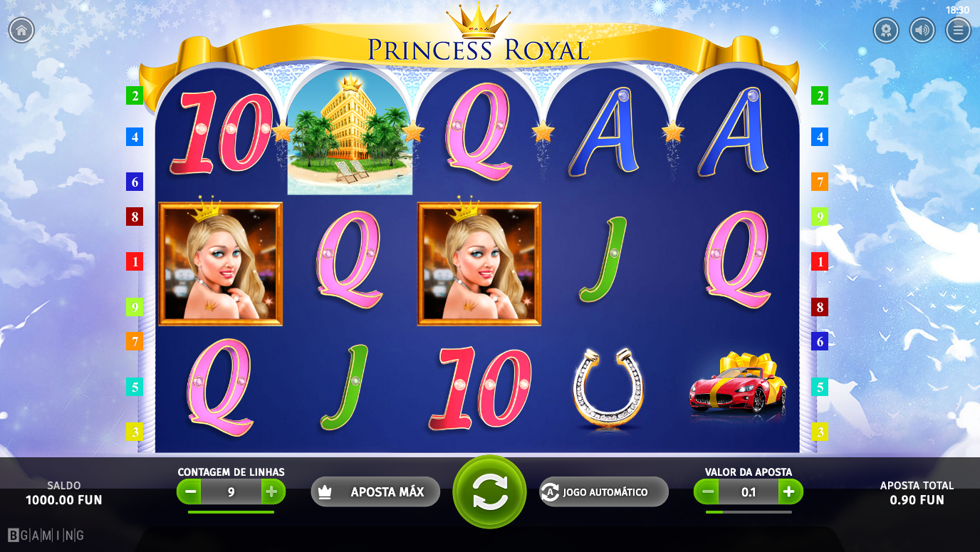 Game Princess Royal – BGaming. Play for free