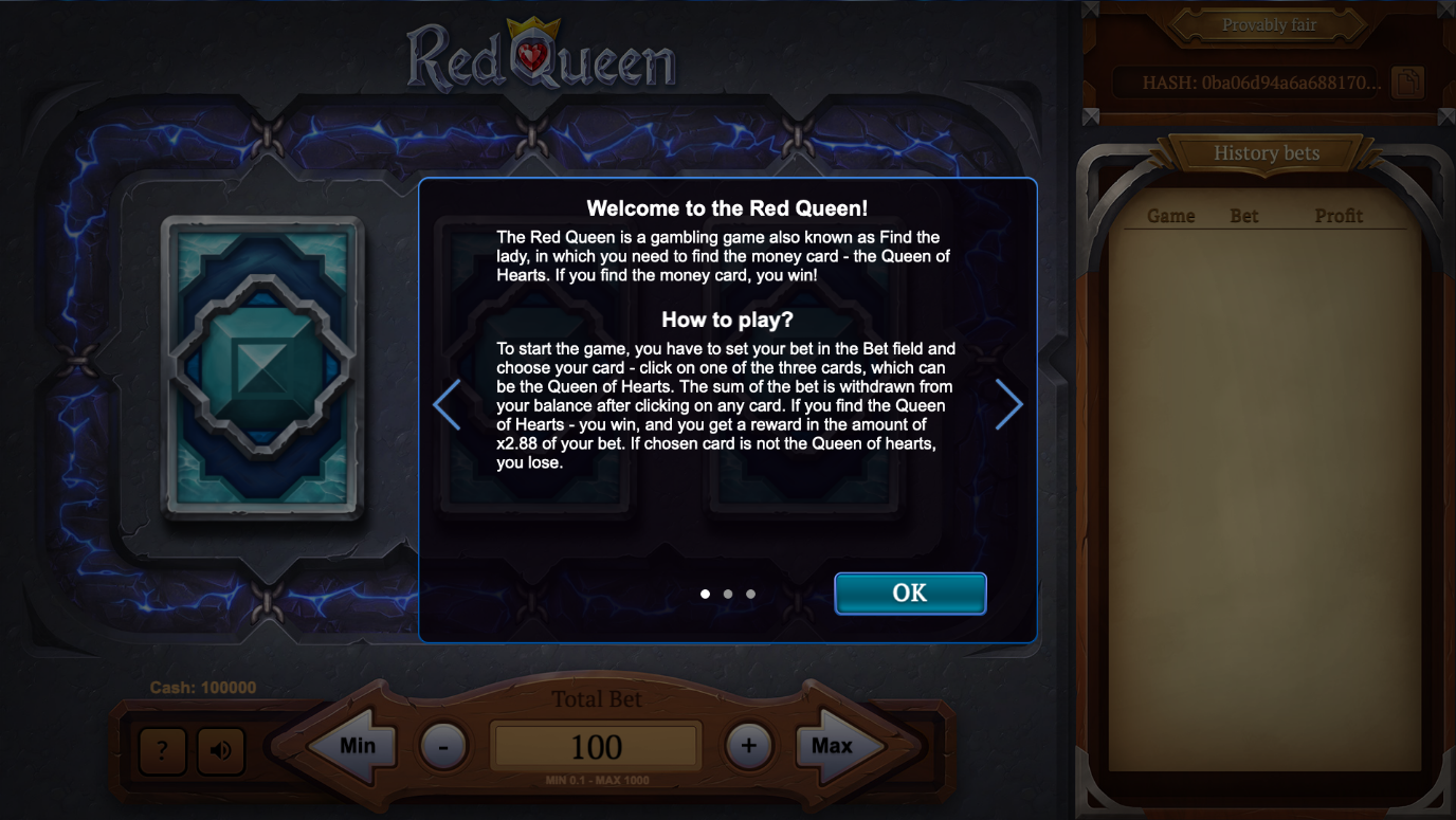 Game Red Queen — Evoplay. Play for free