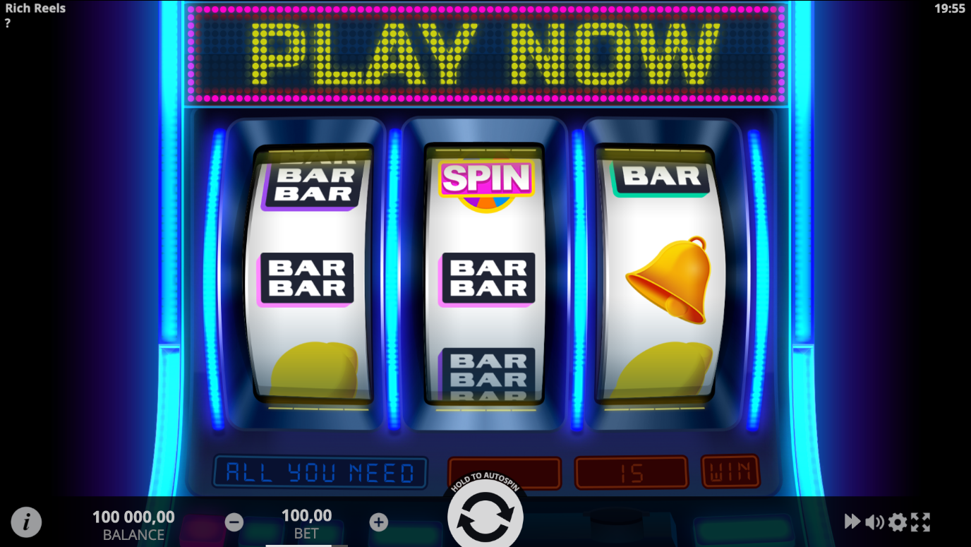 Game Rich Reels — Evoplay. Play for free