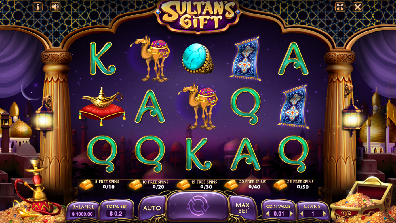 Game Sultans gift – Charismatic. Play for free