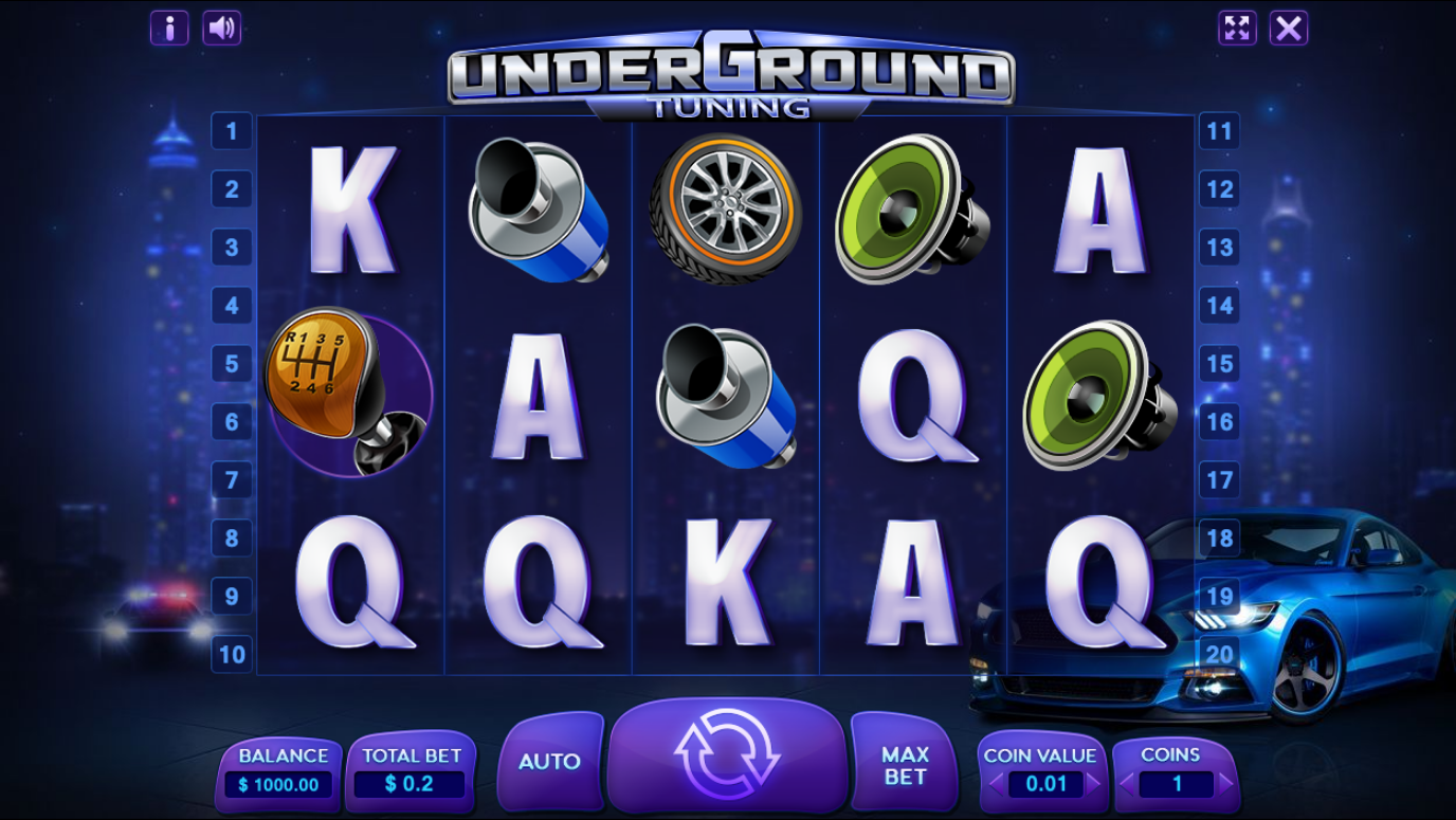 Game Underground Tuning – Charismatic. Play for free